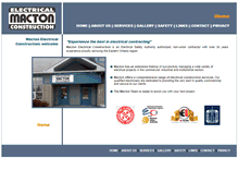Tablet Screenshot of mactonelectrical.com